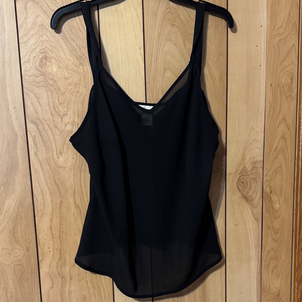 Chic Black Camisole Top